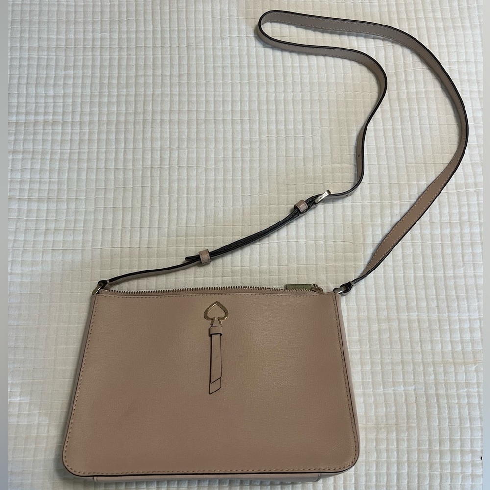 Kate Spade Mauve Leather Crossbody